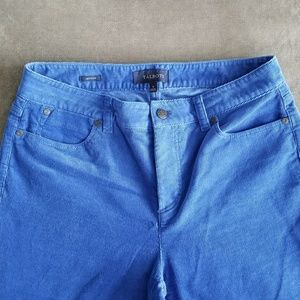 Talbots Sky Blue Corduroy Pants
